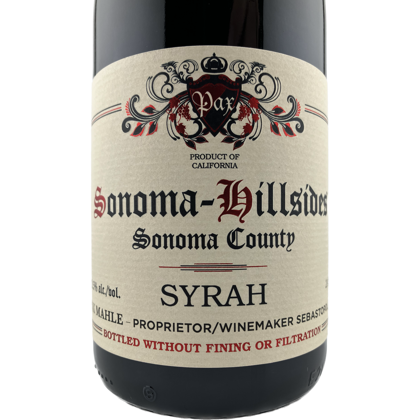 2021 Sonoma Hillsides Syrah | Sonoma County